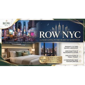 ROW NYC comfortable hotel near Times Square in New York