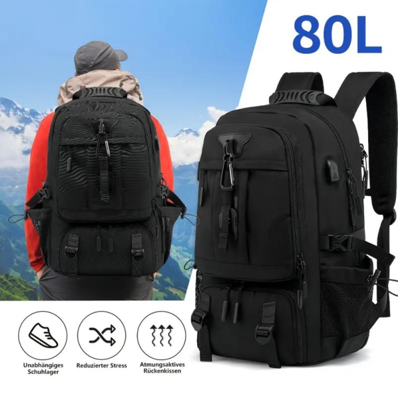 Expandable Travel 80L Backpack AH6579824