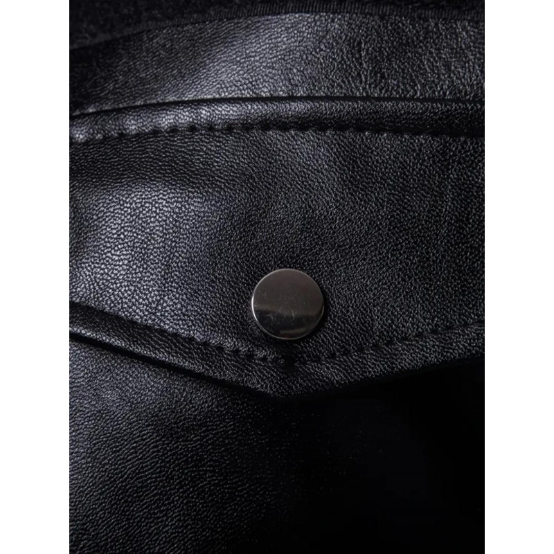 Mens Urban PU Leather Trench Coat BV6062311B