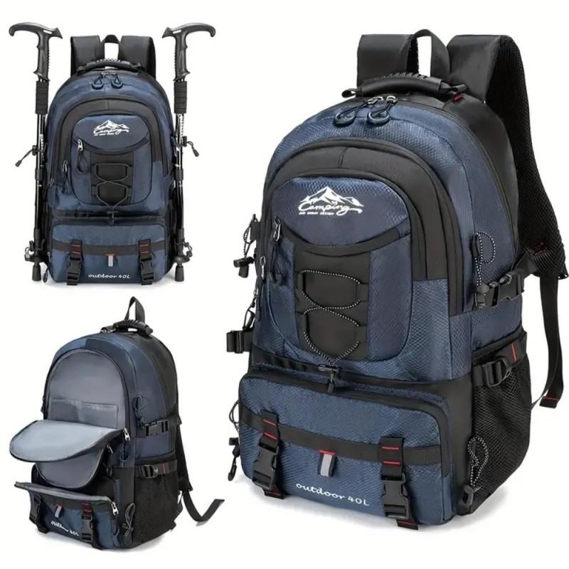 Camping Travel 40L Backpack ND844090