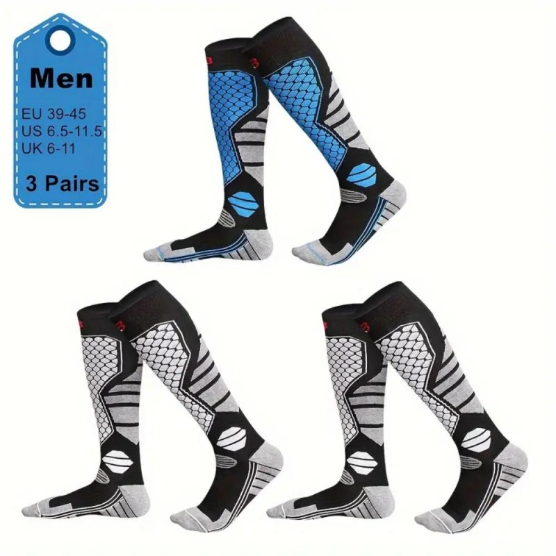Winter sport socks XF252023 - 3 pairs