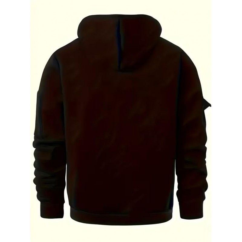 Casual Sports Hooded Zip-Up Outfit Set NK7721163Ch