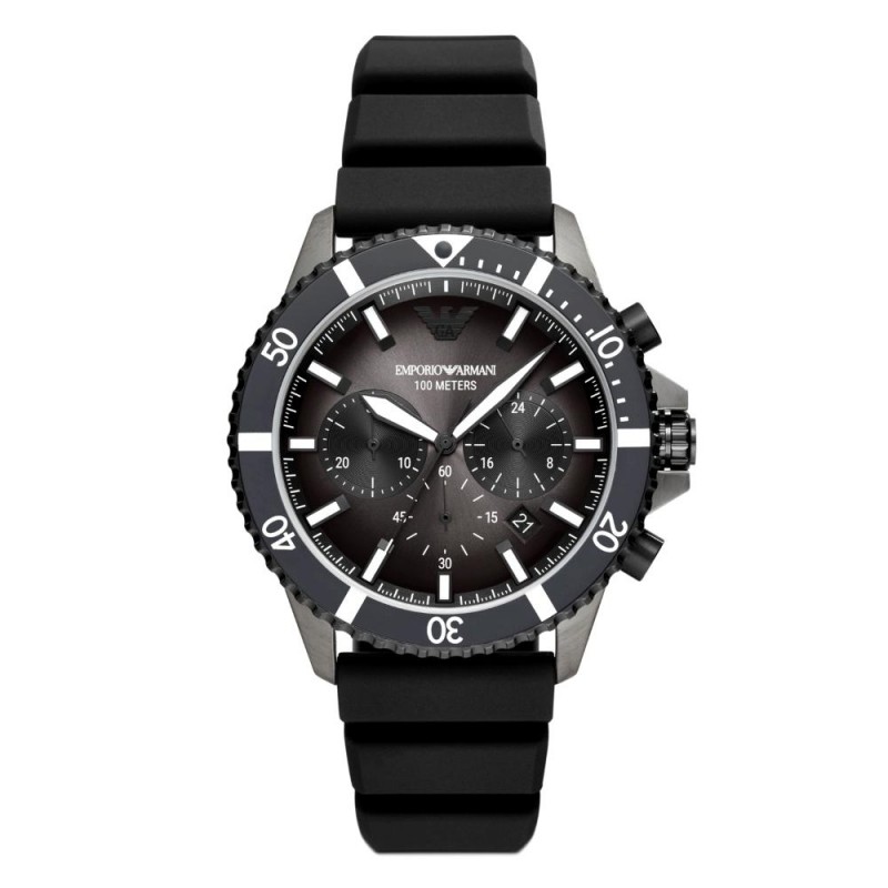 Emporio Armani Diver Mens Watch Chronograph AR1151...