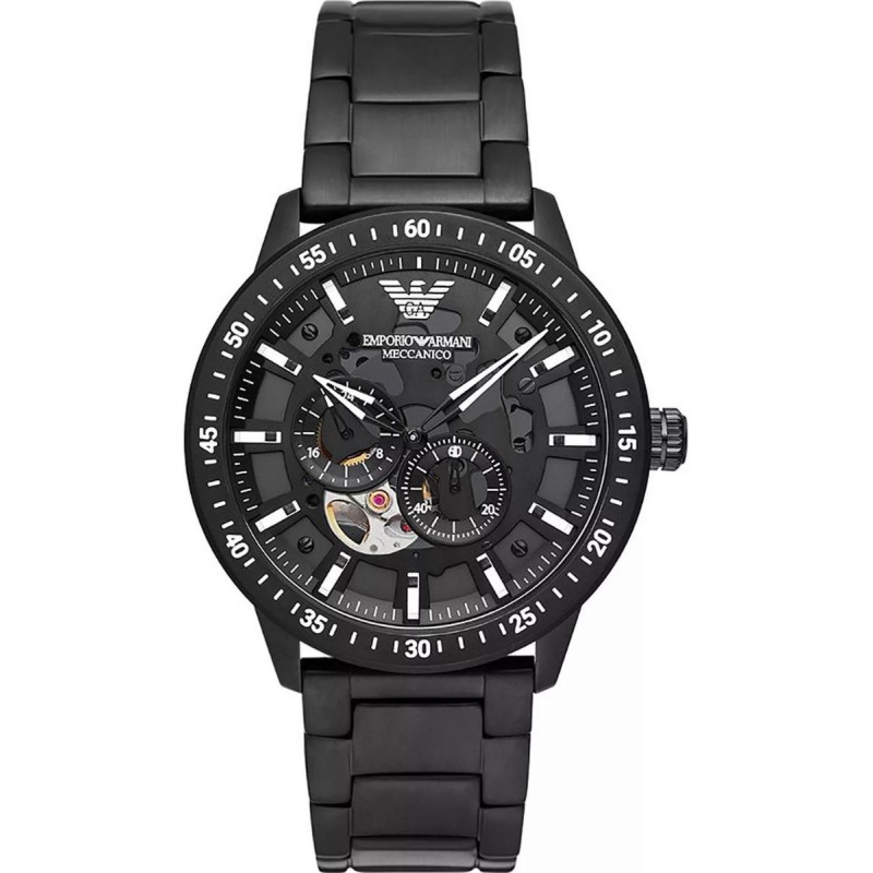 Emporio Armani Mario Meccanico Mens Watch Automati...