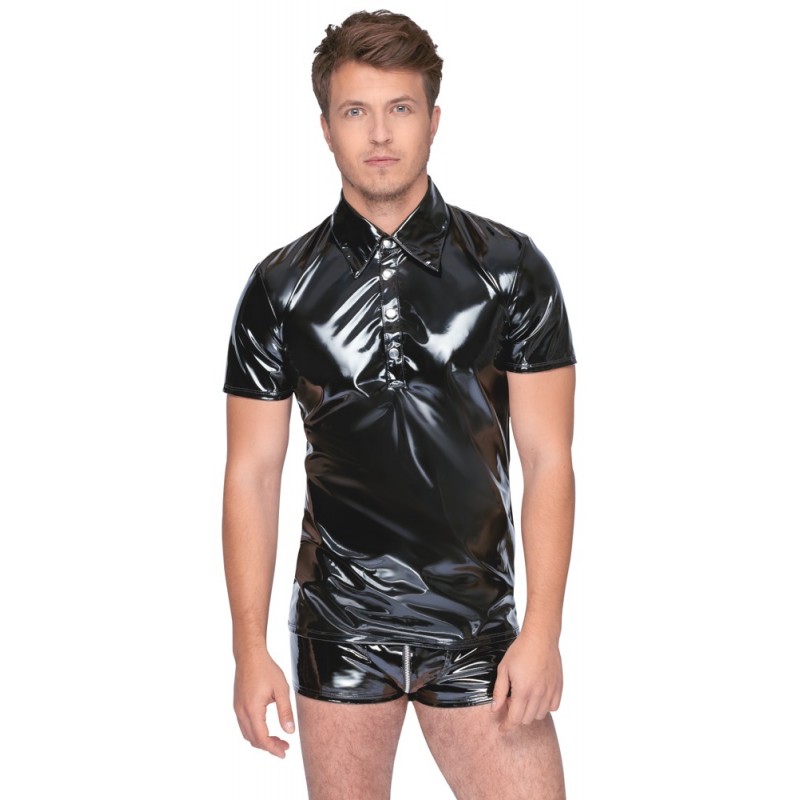 Black Level Vinyl Polo Shirt 28905181742B