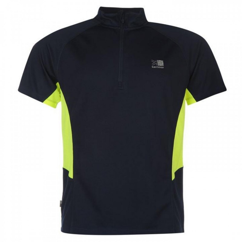 Karrimor Zipped Short Sleeved T Shirt 451989B-E