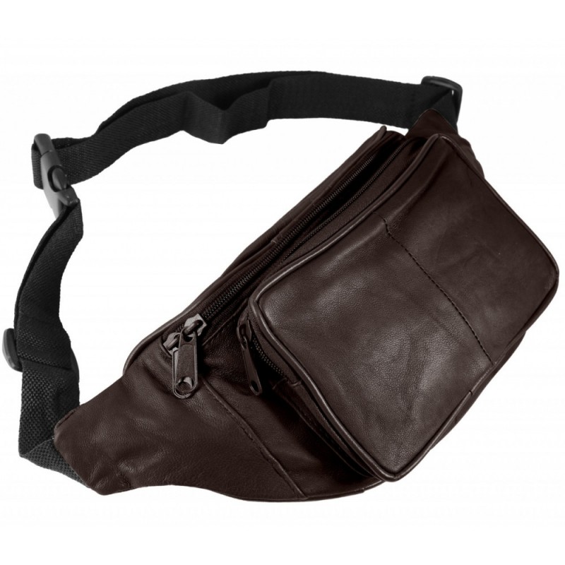 Leonardo Verrelli leather hip bag 3900041-002Bw