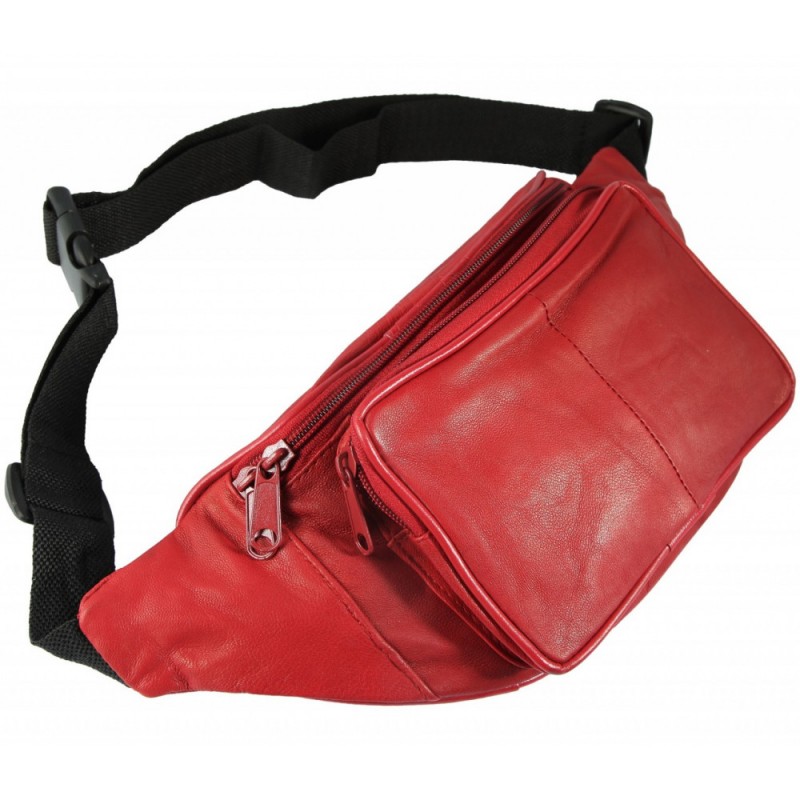 Leonardo Verrelli leather hip bag 3900041-004R