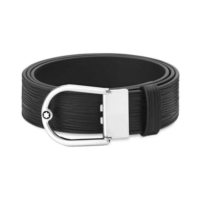 Montblanc Horseshoe Reversible Mens Belt 198634B