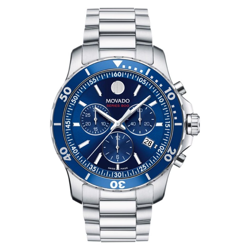 Movado Series 800 Mens Watch Chronograph 2600141