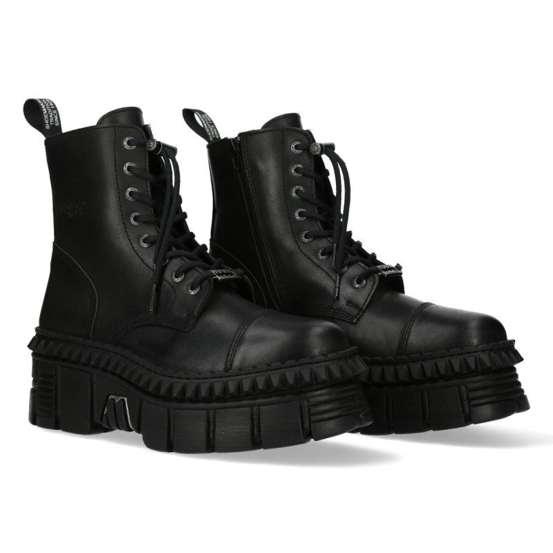 New Rock Ankle Boots M-WALL083CCT-S6