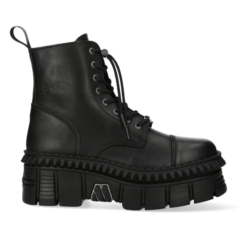 New Rock Ankle Boots M-WALL083CCT-S6