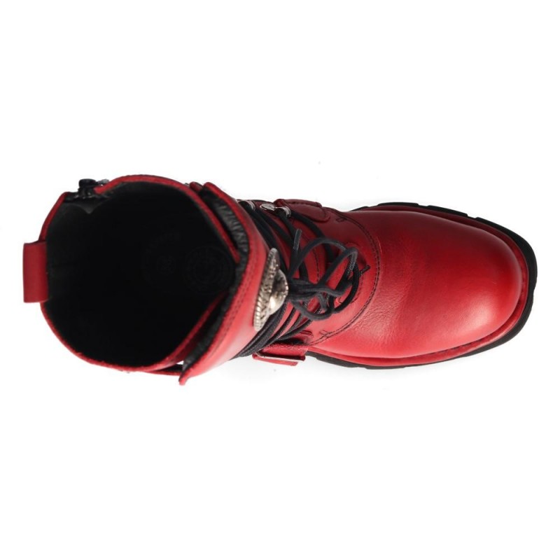 New Rock Red Planing Boots M-1473-S12