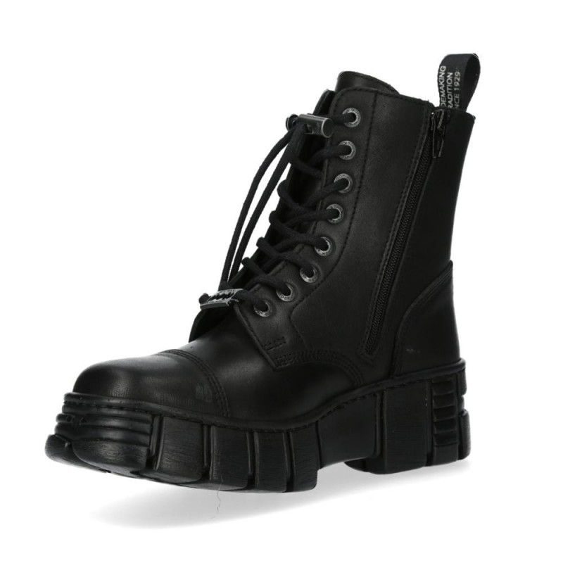 New Rock Ankle Boots M-WALL083CCT-S7