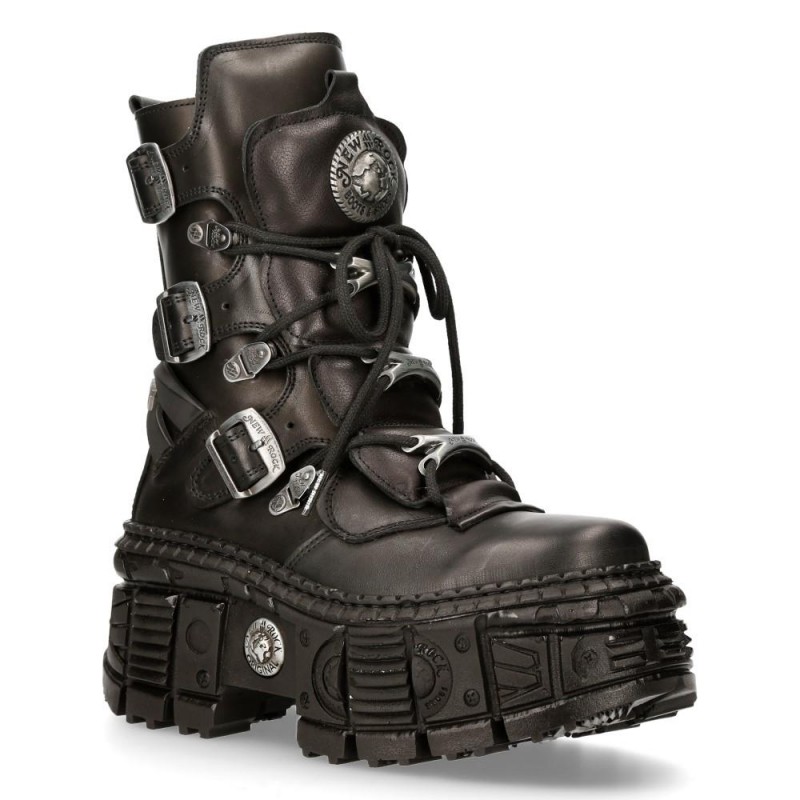 New Rock Boots M-WALL130B-S2