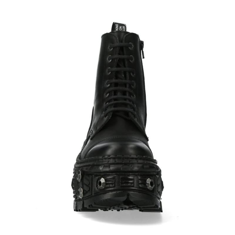 New Rock Ankle Boots M-WALL083C-S7