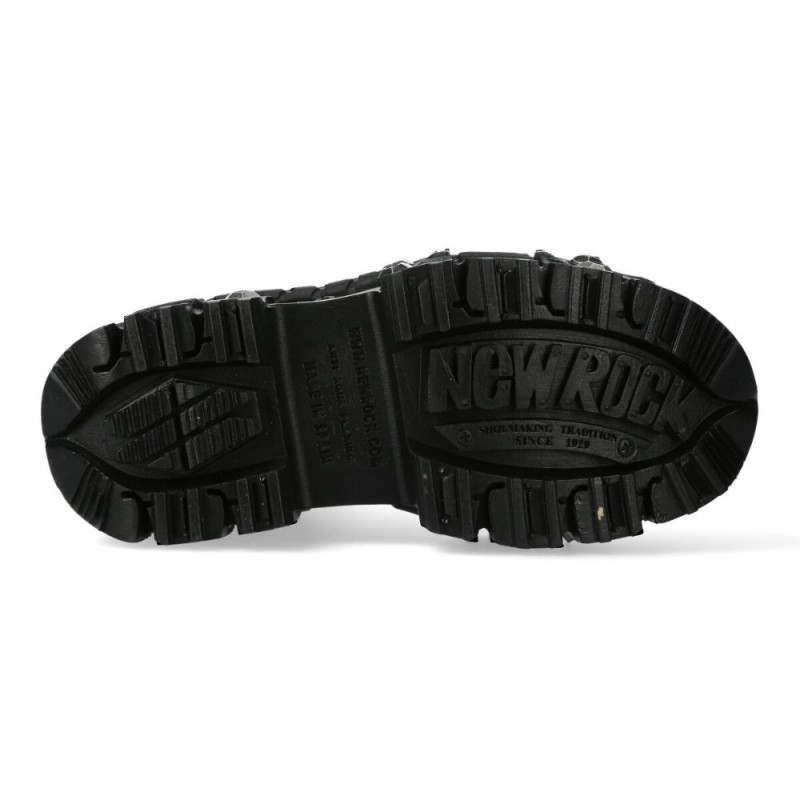 New Rock Ankle Boots M-WALL083C-S7