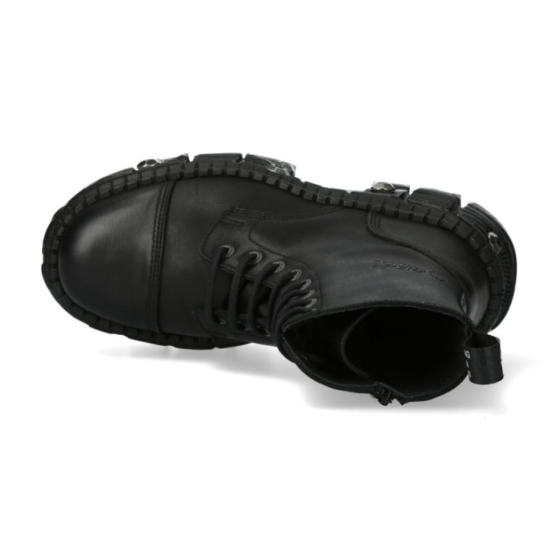New Rock Ankle Boots M-WALL083C-S7