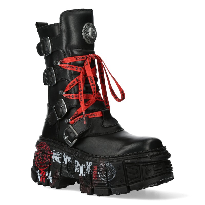 New Rock Boots M-WALL028B-C1