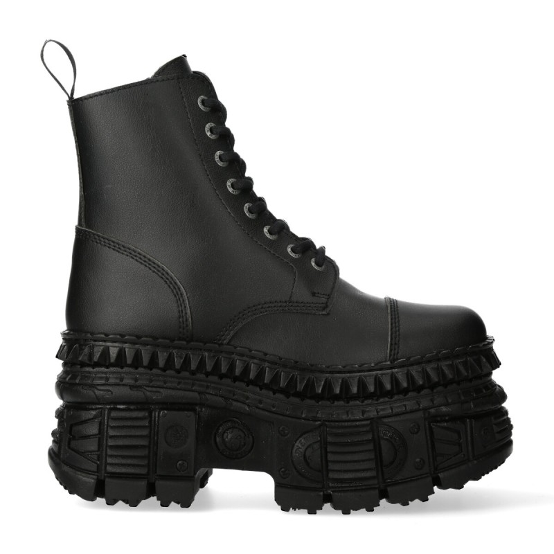 New Rock Ankle Boots M-WALL083C-V1