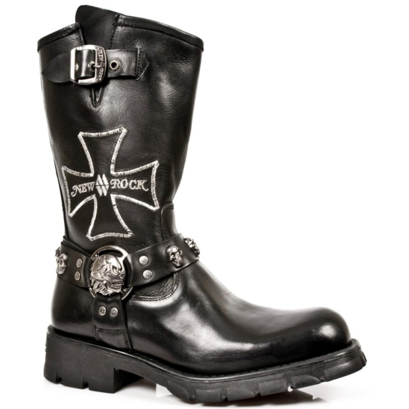 New Rock Motorcycle Boots M-7622-C1