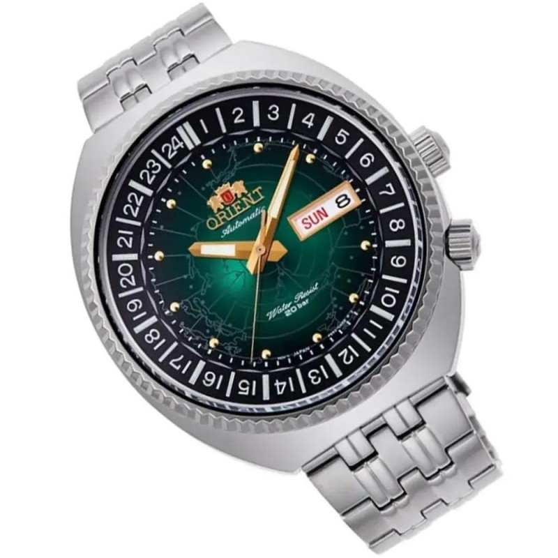 Orient World Map Mens Watch Automatic RA-AA0E02E19B
