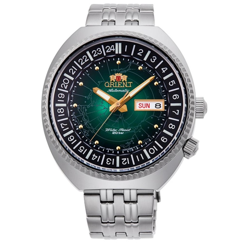 Orient World Map Mens Watch Automatic RA-AA0E02E19...