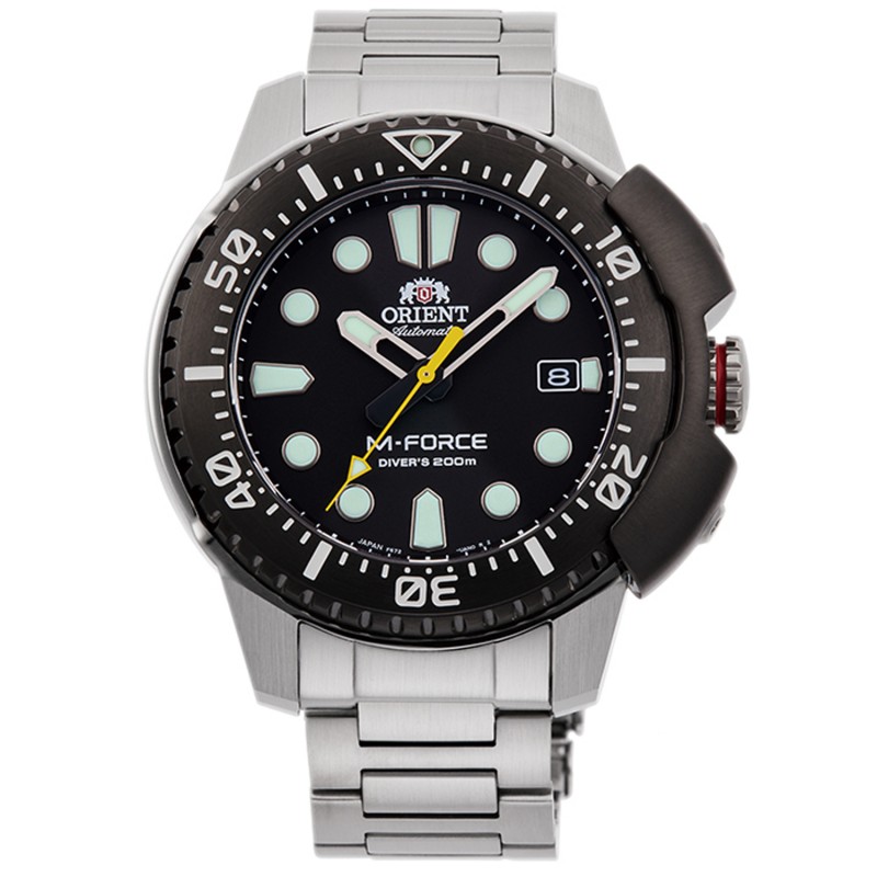 Orient M-Force Mens Watch Self Winding RA-AC0L01B0...