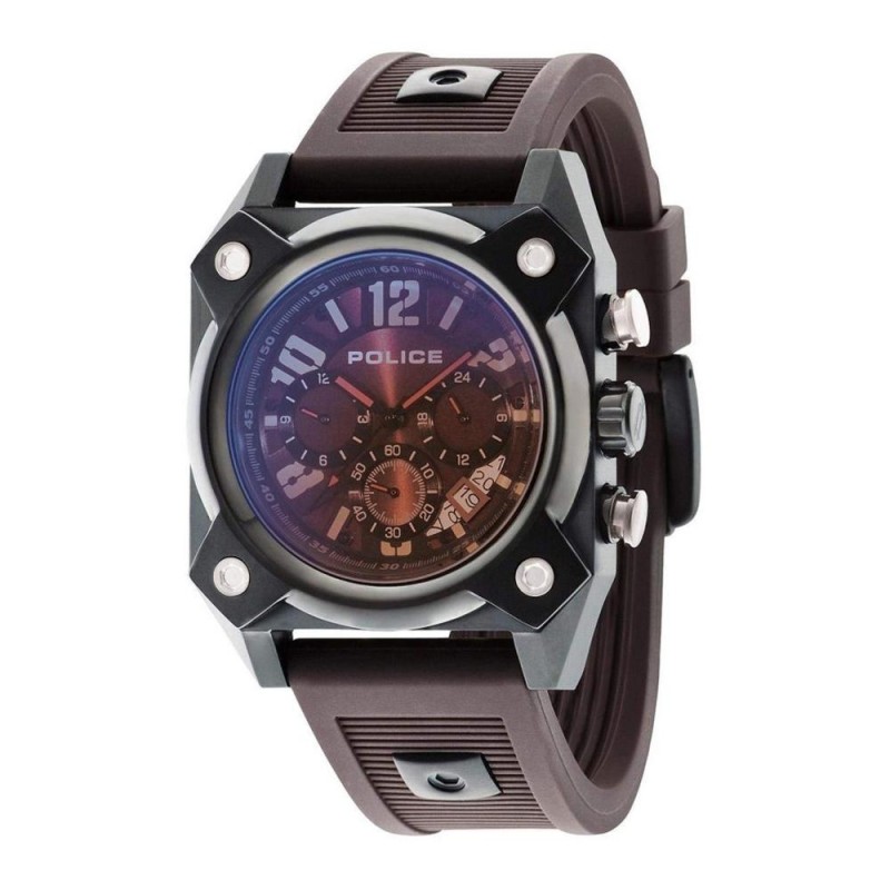 Police Hellcat Mens Watch Dualtimer PL.14690JSB/12...