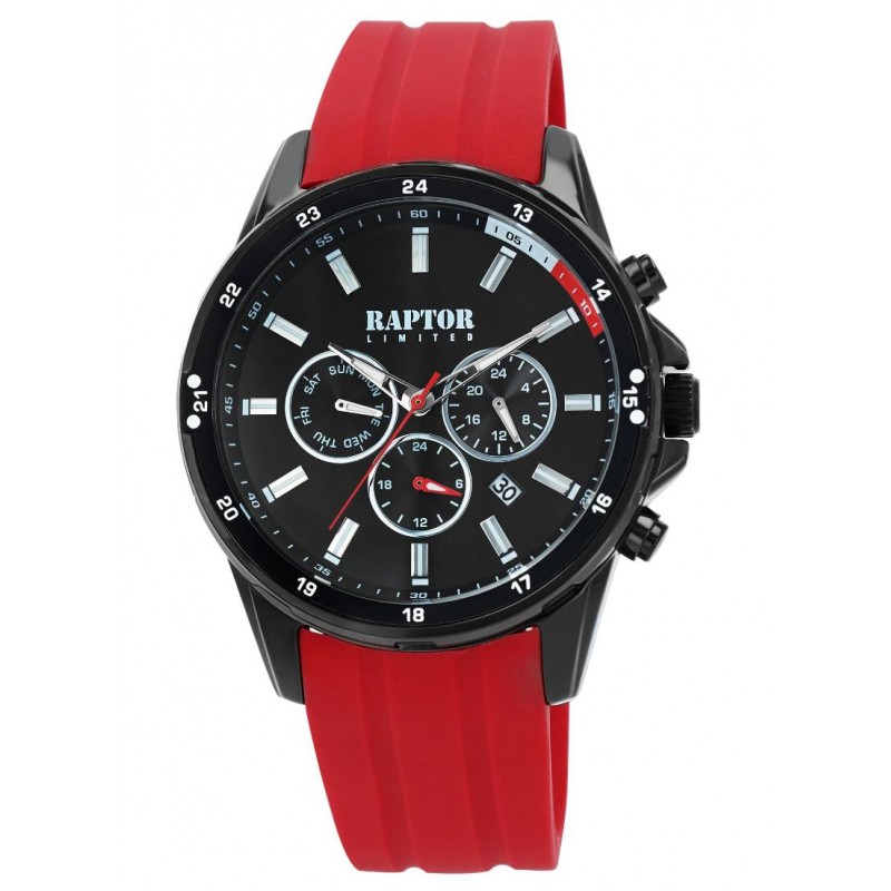 Raptor Limited Fillip Mens Watch Multifunctional RA20362-002