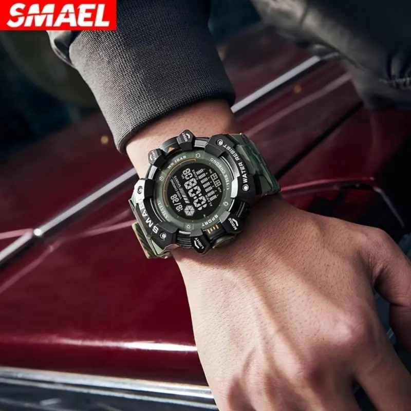 SMAEL Sports Digital Watch Multifunctional UM42439