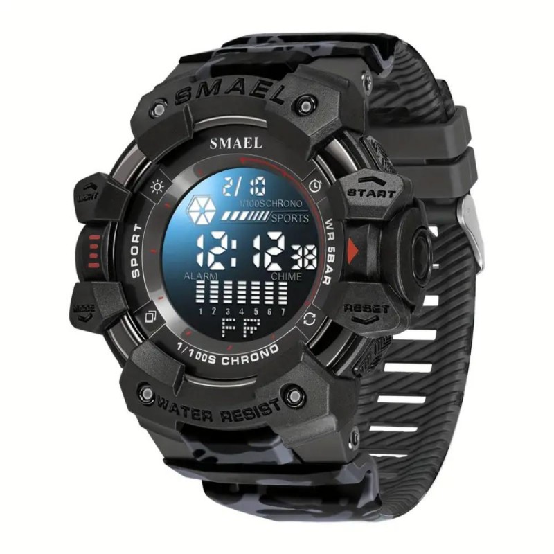 SMAEL Sports Digital Watch Multifunctional UM42439