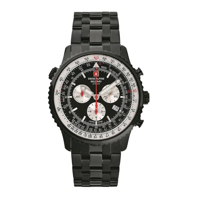 Swiss Alpine Military Mens Watch Chronograph 7078....