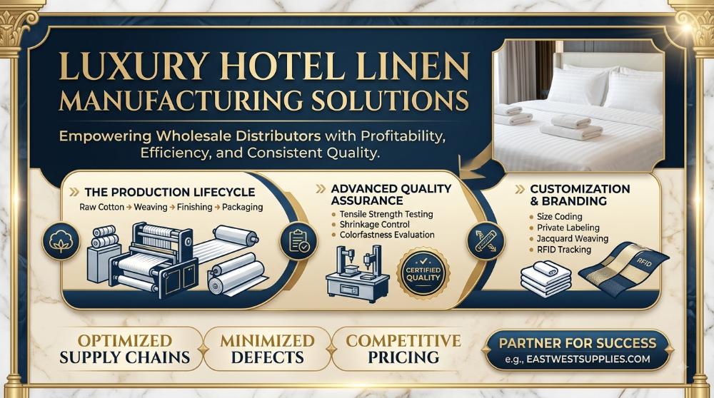 Inside the Hotel Bedding Factory: Streamlining Procurement and Quality Control for Distributors
